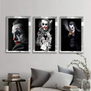 Pleksi Çerçeveli Joker Tablo 3lü